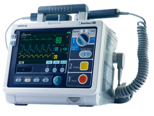 Desfibrilador multiparamétrico BeneHeart D3 Mindray