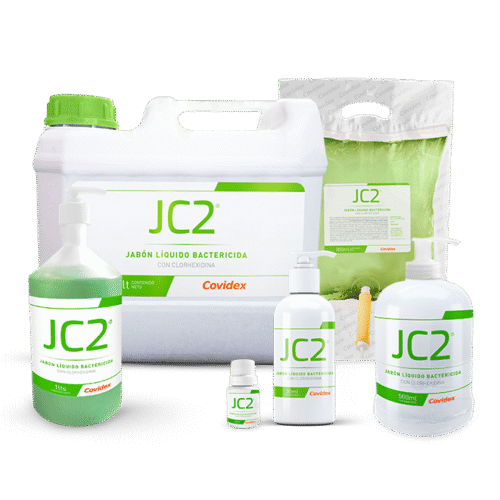 JC2 – Jabón líquido bactericida con clorhexidina