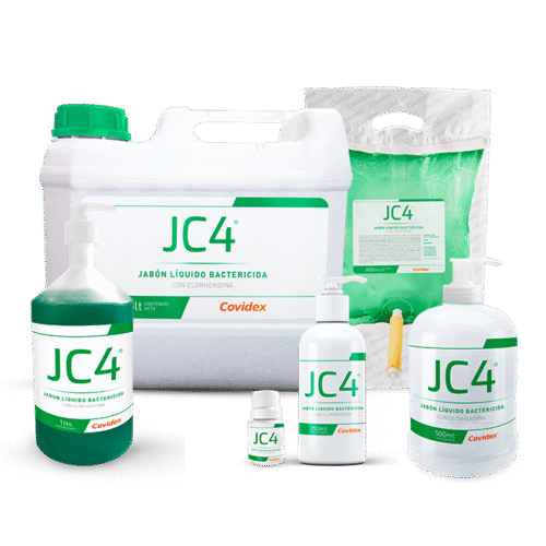 JC4 – Jabón líquido bactericida con clorhexidina